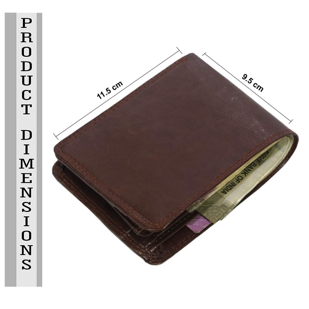 Men's Full Soft Leather Wallet 8 Card Slots 1 ID Window 3 Bill Compart –  DAVISCASE