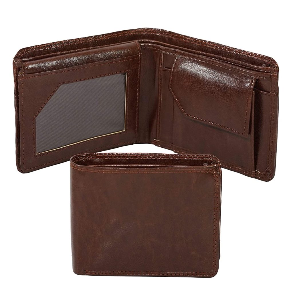 NISUN Front Pocket Money Bifold Wallet PU Leather Purse Credit Card Holder  for Men – Penny Brown – Nisun